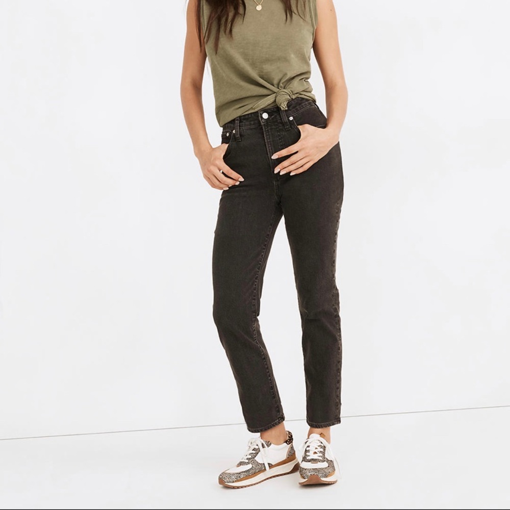 Madewell Curvy Perfect Vintage Jean in Lunar Wash